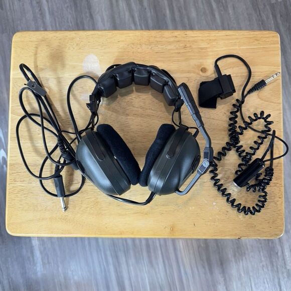 Telex Other - Telex ProAir 2000E Aviation Headset With Microphone And Cables Black 70470-000